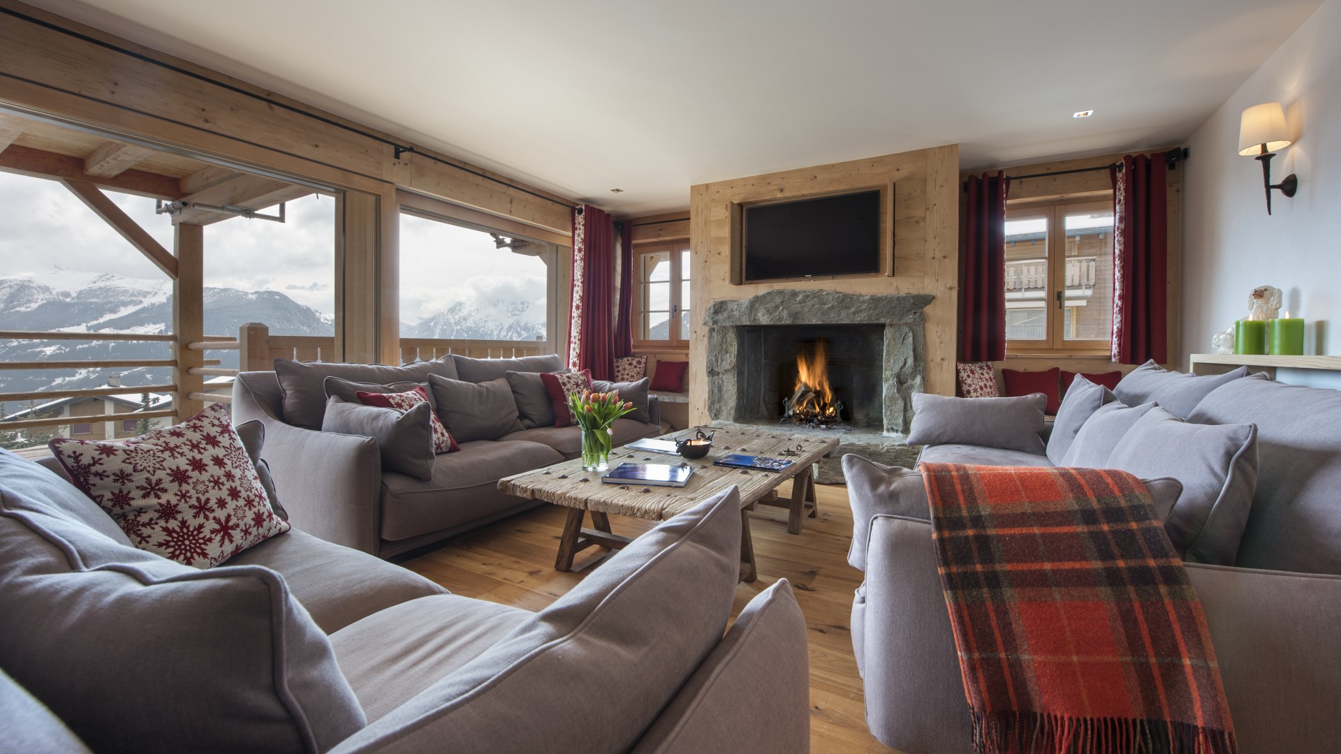 Chalet Grindelwald Chalet in affitto a Verbier, Alpi svizzere Villanovo